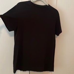 Plain black shirt